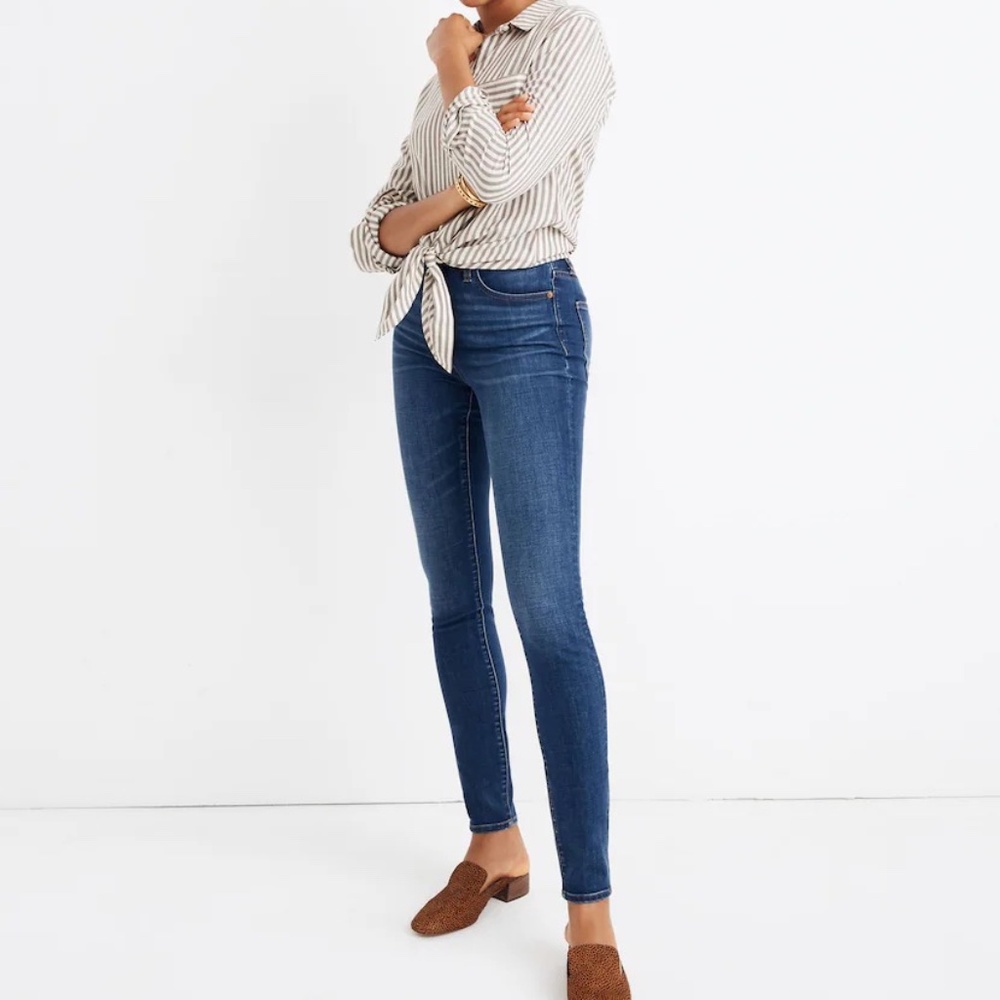 Madewell Curvy High Rise Skinny Jeans | Size 26 | Hayes Wash | Hourglass Fit